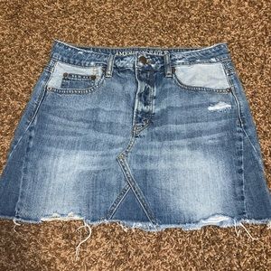 American eagle denim skirt
